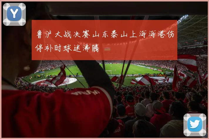 鲁沪大战决赛山东泰山上海海港伤停补时球迷沸腾